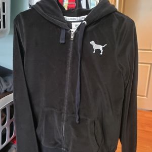 PINK Victoria's secret velour hoodie